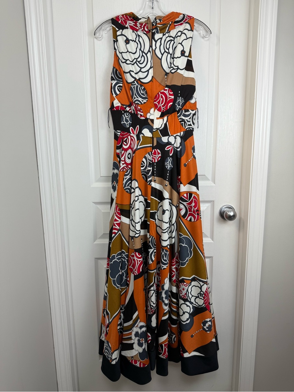 Vintage 1970s Floral Maxi Dress Size 4/6 Small - Picture 3 of 13